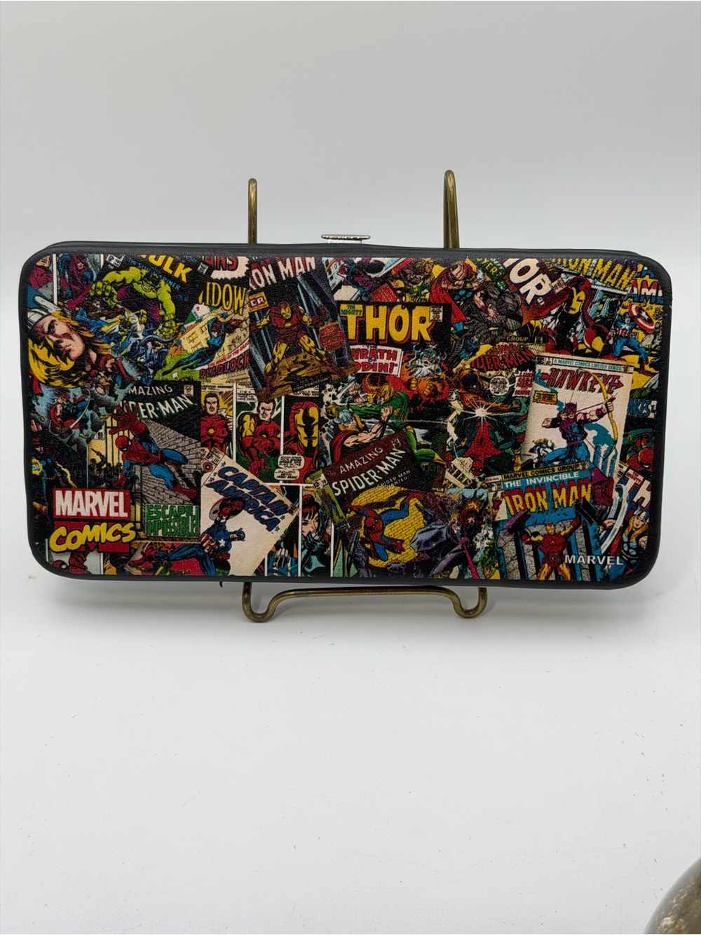 Buckle-Down Marvel Comics Clutch Wallet Spider-Man Iron Man Thor Hulk - Picture 2 of 11
